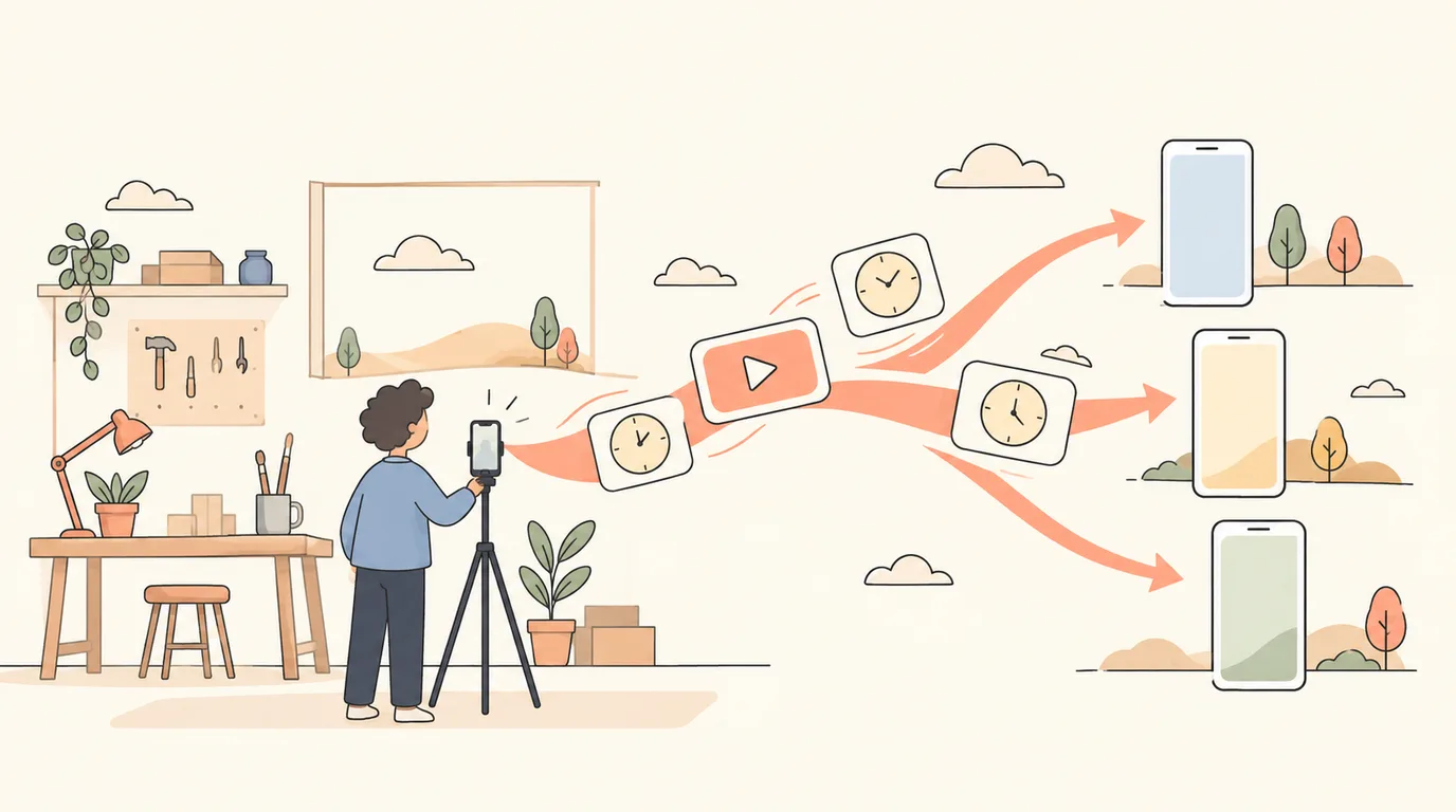 How to Schedule YouTube Shorts (and Reuse Them on TikTok and Reels)