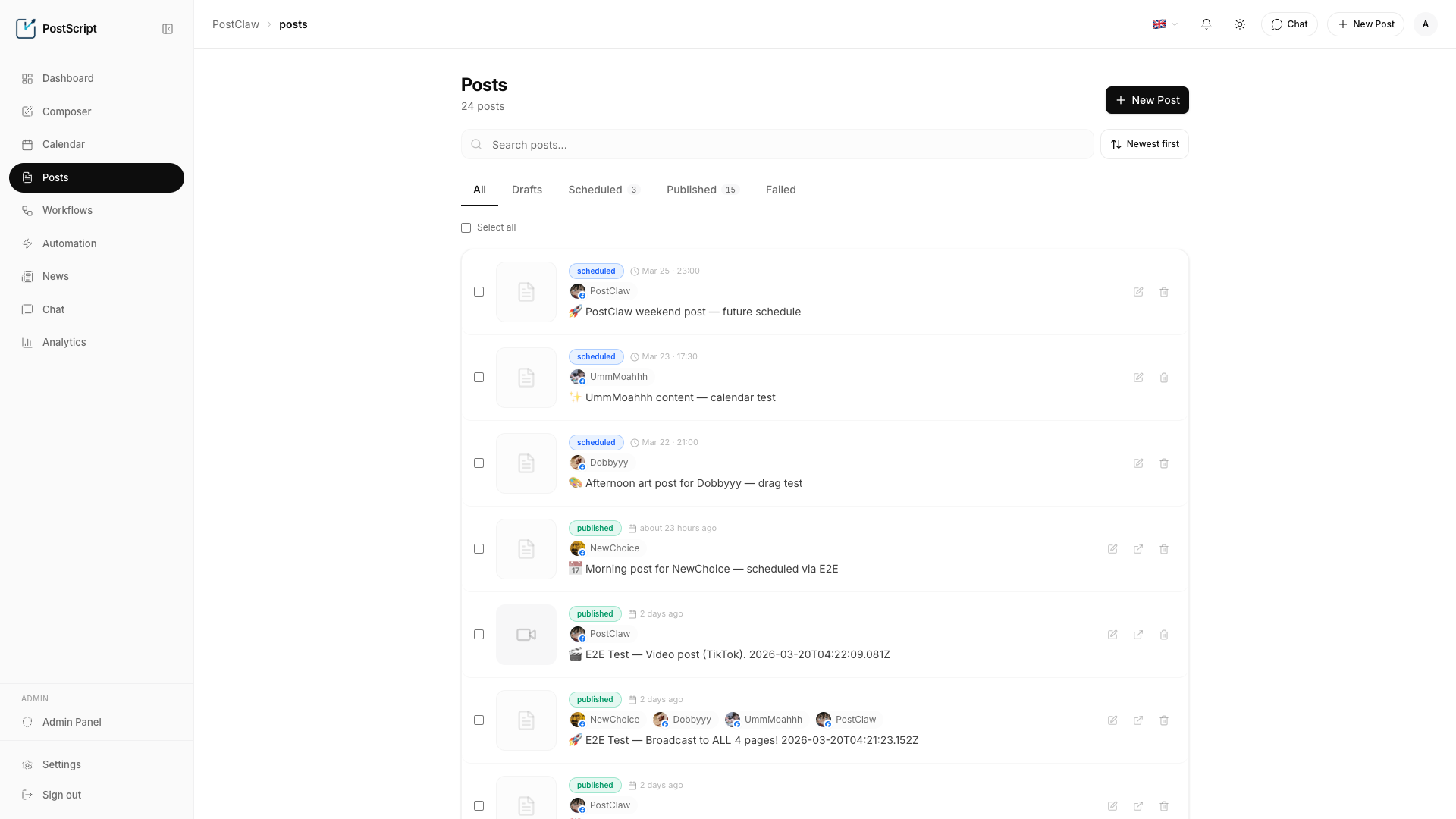 Multi-Platform Publishing